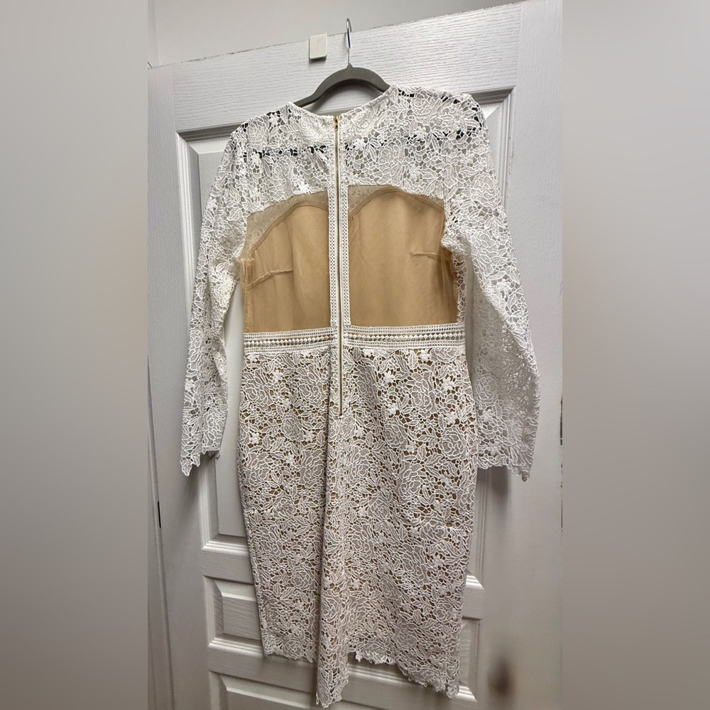 Jaus White Lace Dress - Picture 3 of 5